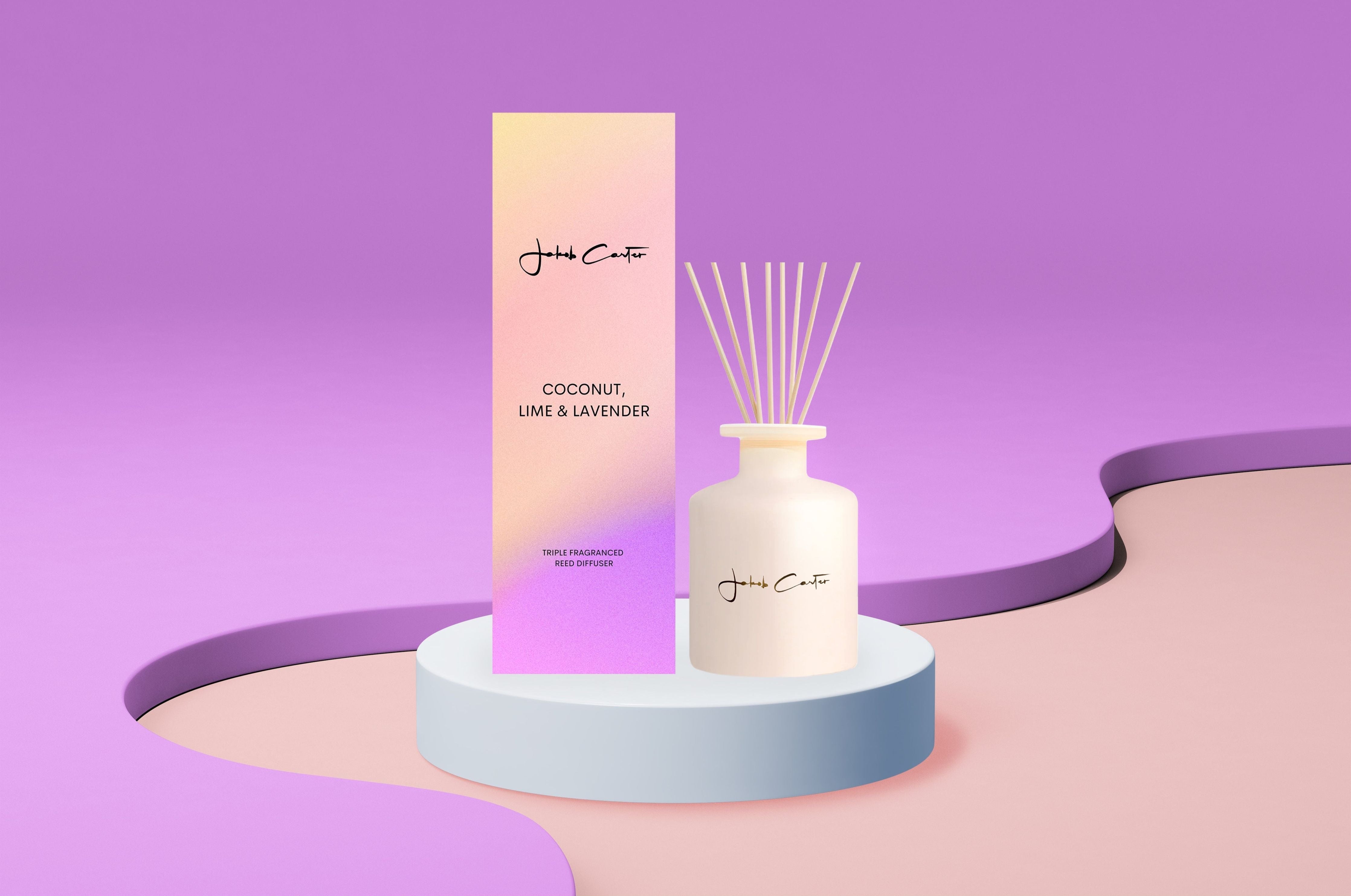 COCONUT, LIME & LAVENDER REED DIFFUSER