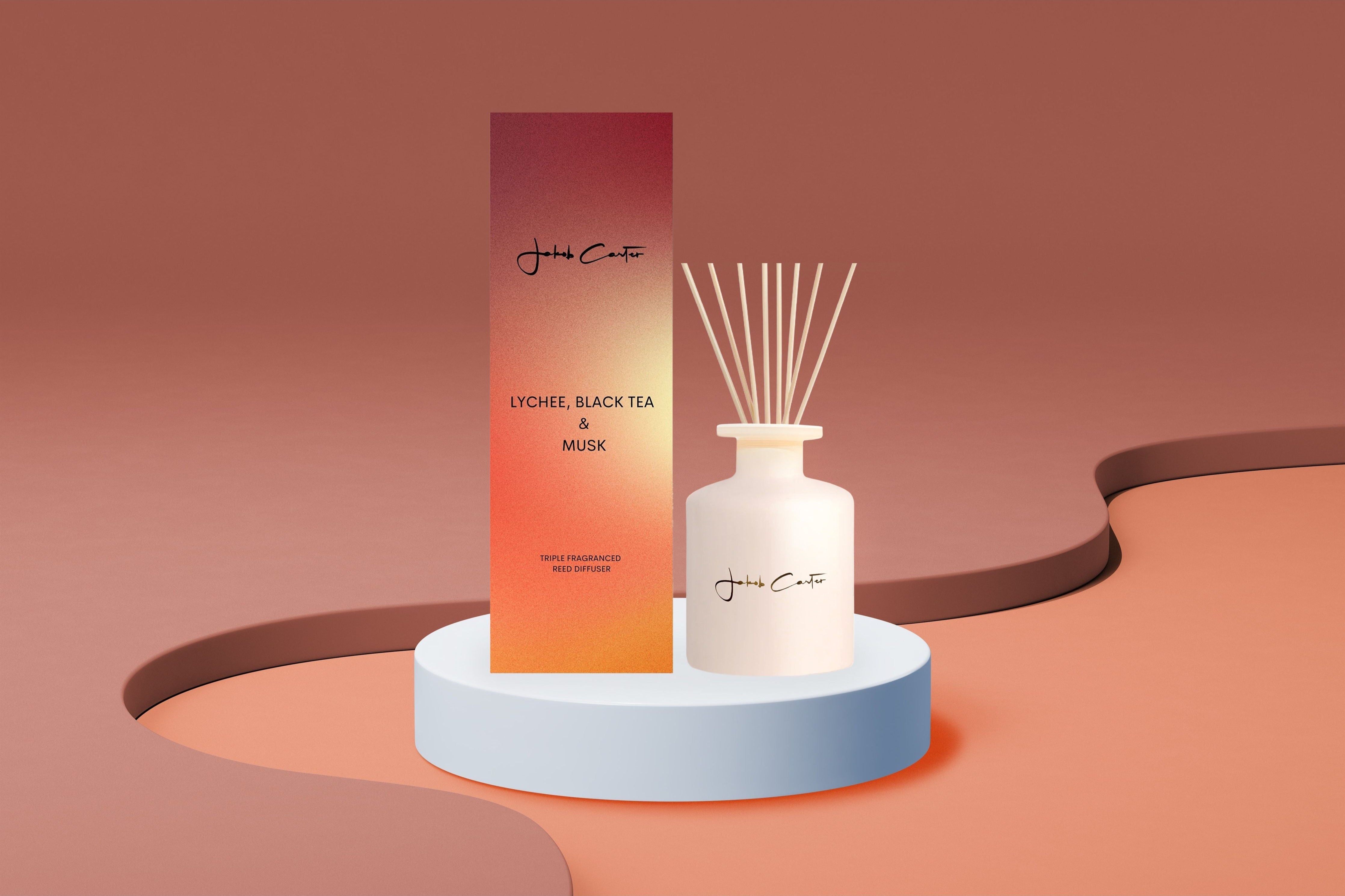 LYCHEE, BLACK TEA & MUSK REED DIFFUSER