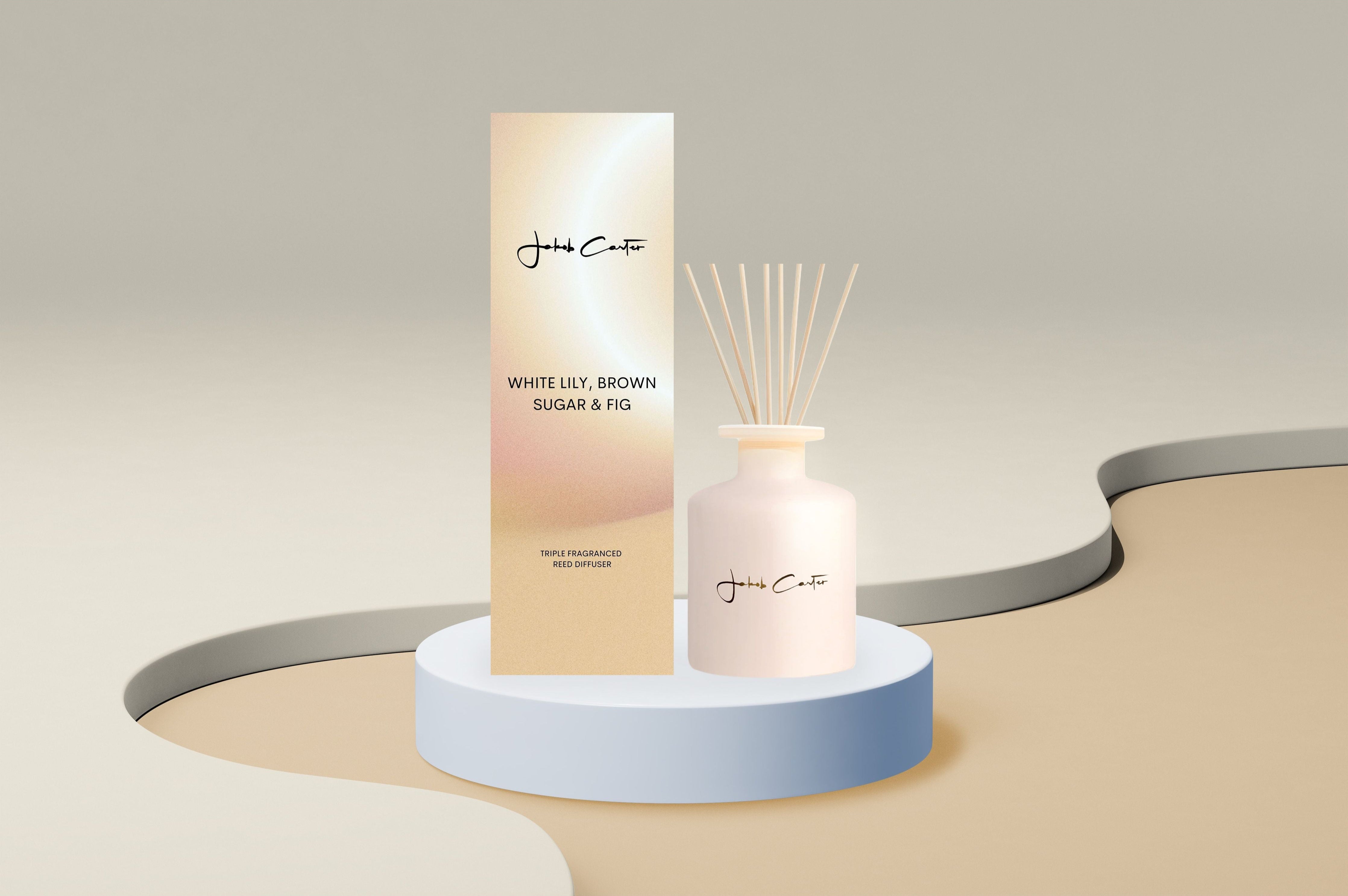 WHITE LILY, BROWN SUGAR & FIG REED DIFFUSER