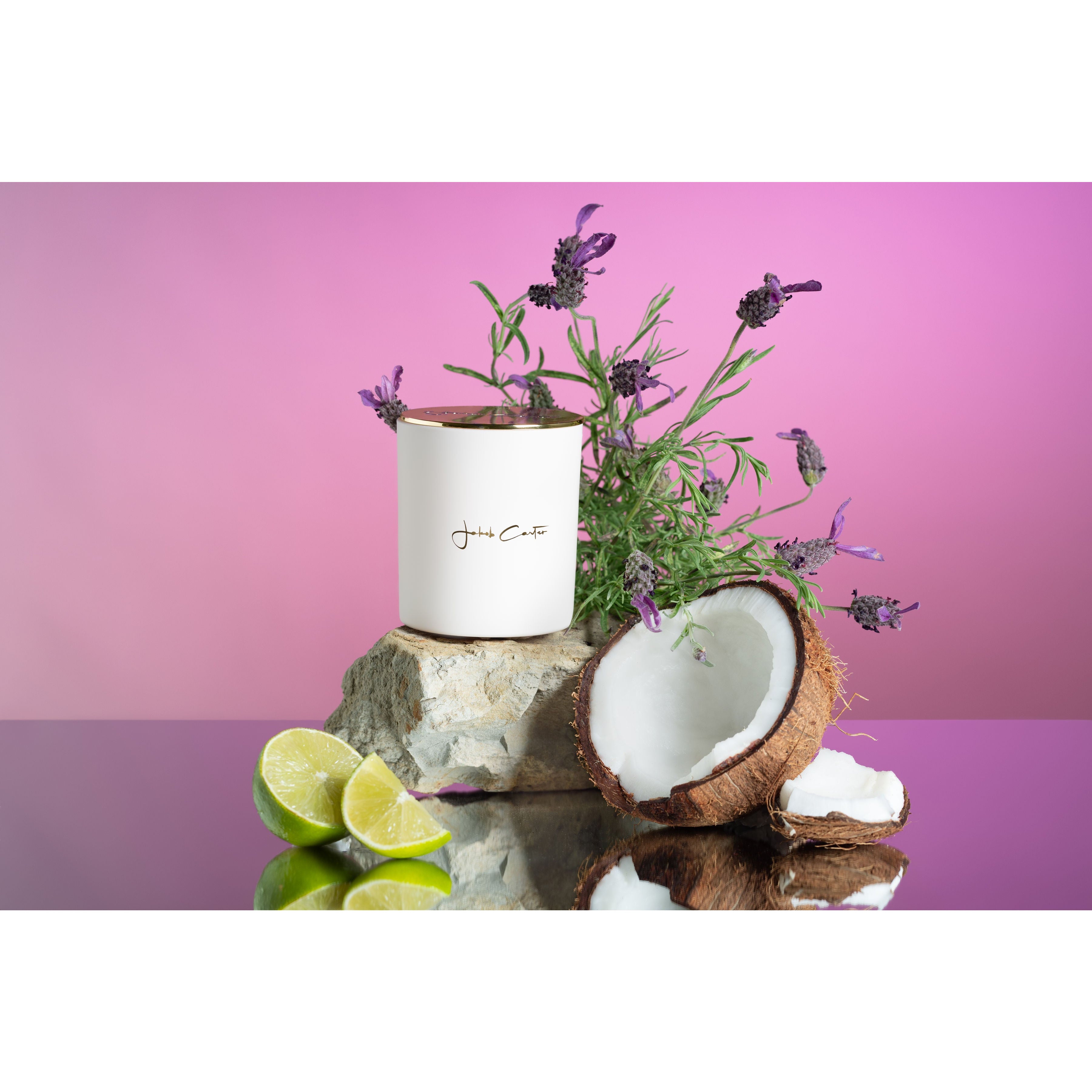 COCONUT LIME & LAVENDER SOY CANDLE