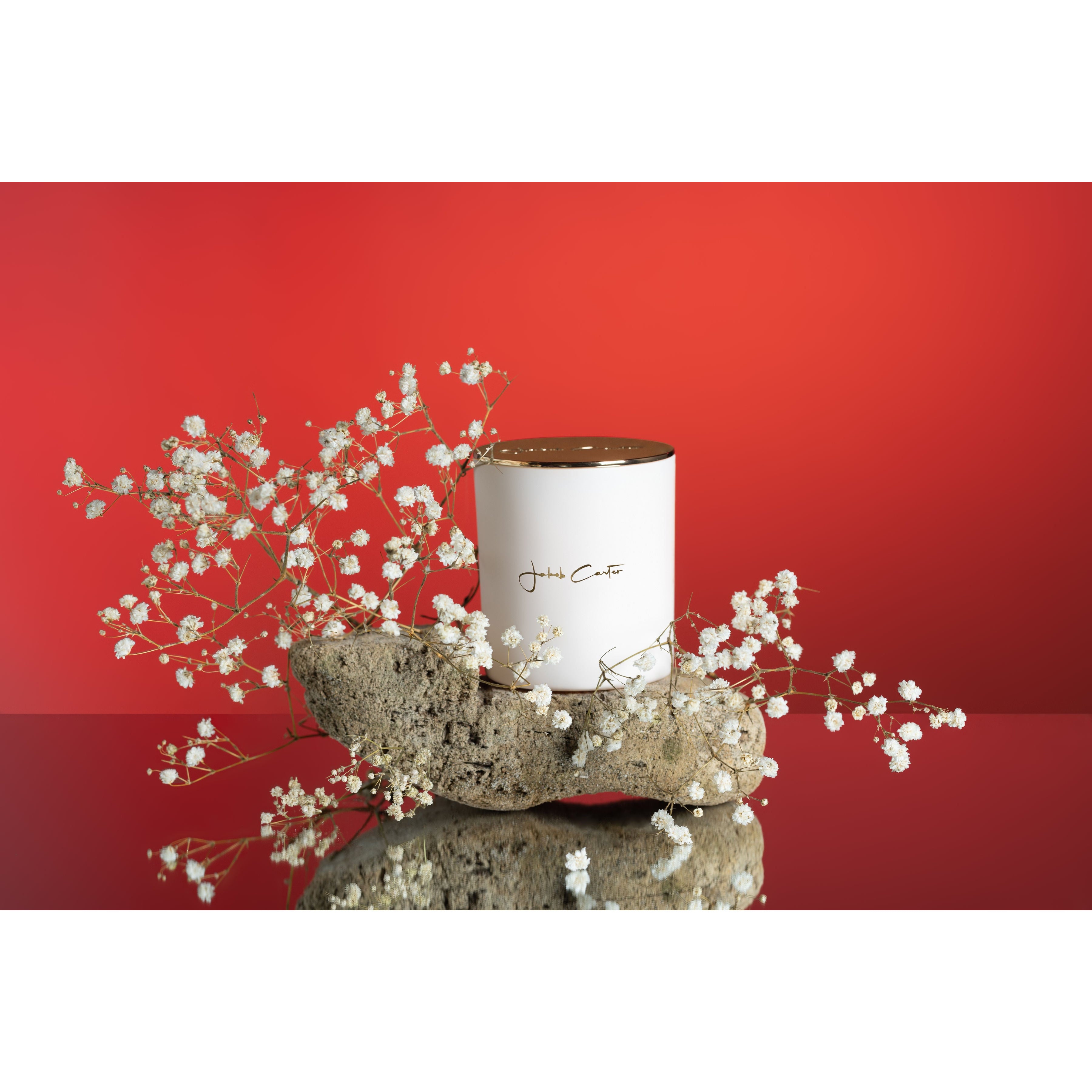 VINTAGE GARDENIA & PEACH SOY CANDLE